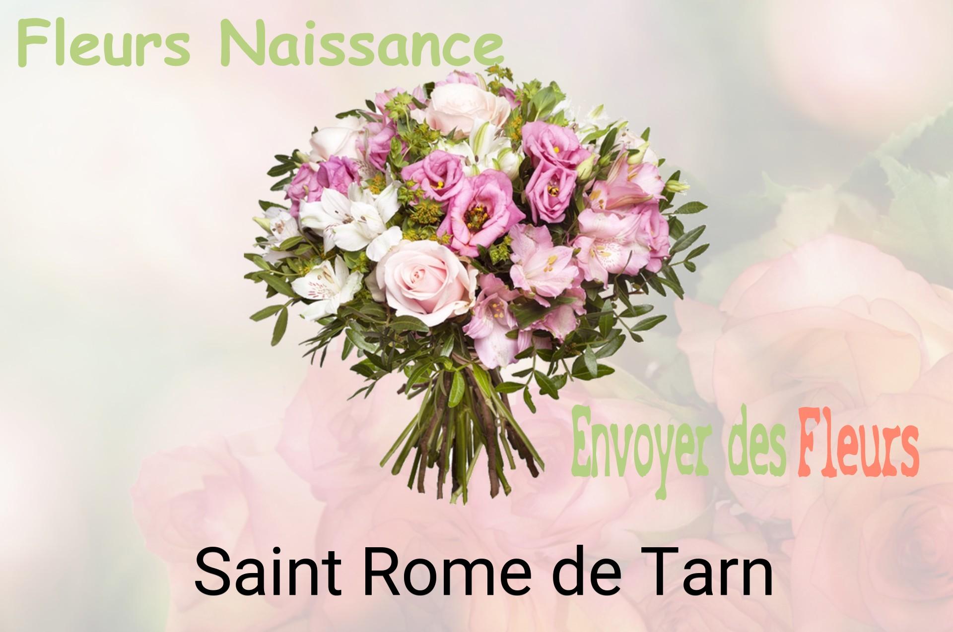 Bouquet de fleurs de naissance livré à Saint-Rome-de-Tarn